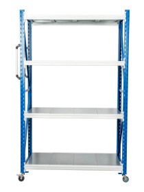 Стеллаж мобильный БиКом СТ-4 250x90x40 4 полки