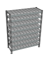 Стеллаж грузовой СГР 3000x900x600 8 полок (металл) Стеллаж грузовой СГР 3000x900x600 8 полок (металл)