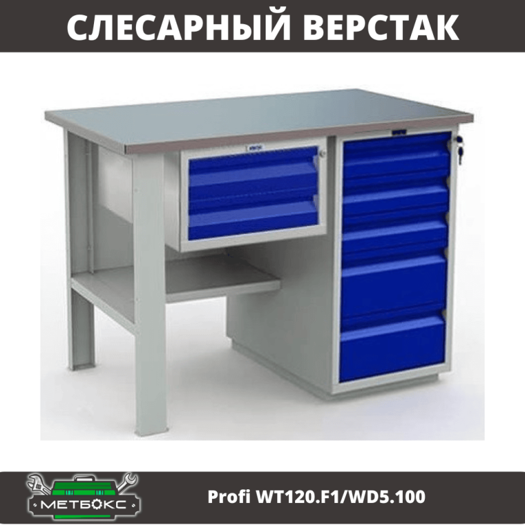 Верстак Profi WT120.F1/WD5.100 купить в Волгограде Верстак Profi WT120.F1/WD5.100 купить в Волгограде