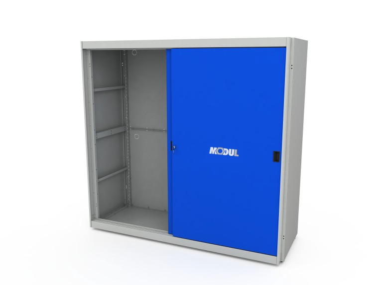 Корпус шкафа для инструментов MODUL XXL с раздвижными дверями сплошными купить в Волгограде