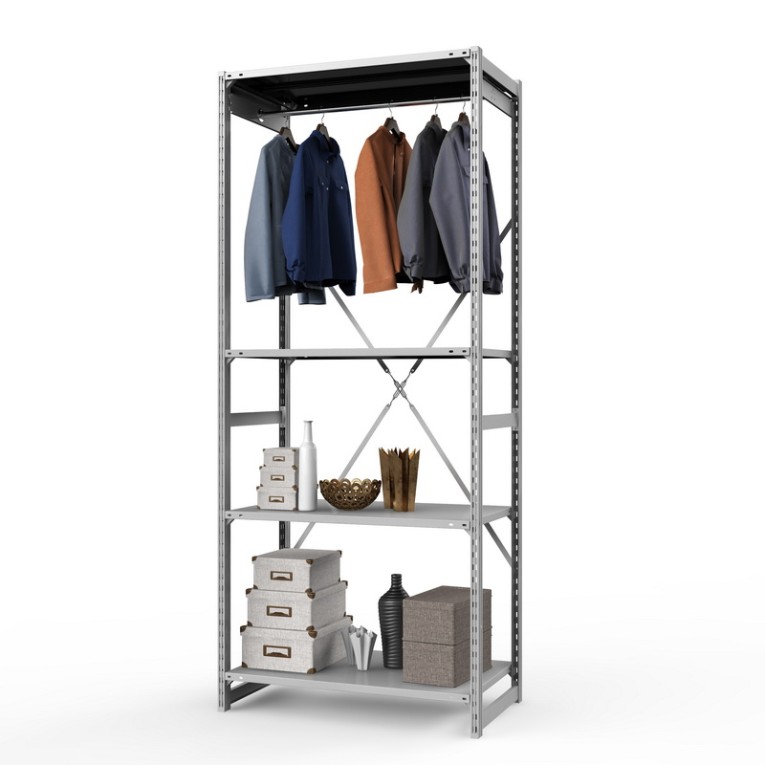 Стеллаж металлический ТСУ Универсал, 2500х1060х500 мм.Штанги: 1шт. Полки: металл 4 шт. купить в Волгограде Стеллаж металлический ТСУ Универсал, 2500х1060х500 мм.Штанги: 1шт. Полки: металл 4 шт. купить в Волгограде