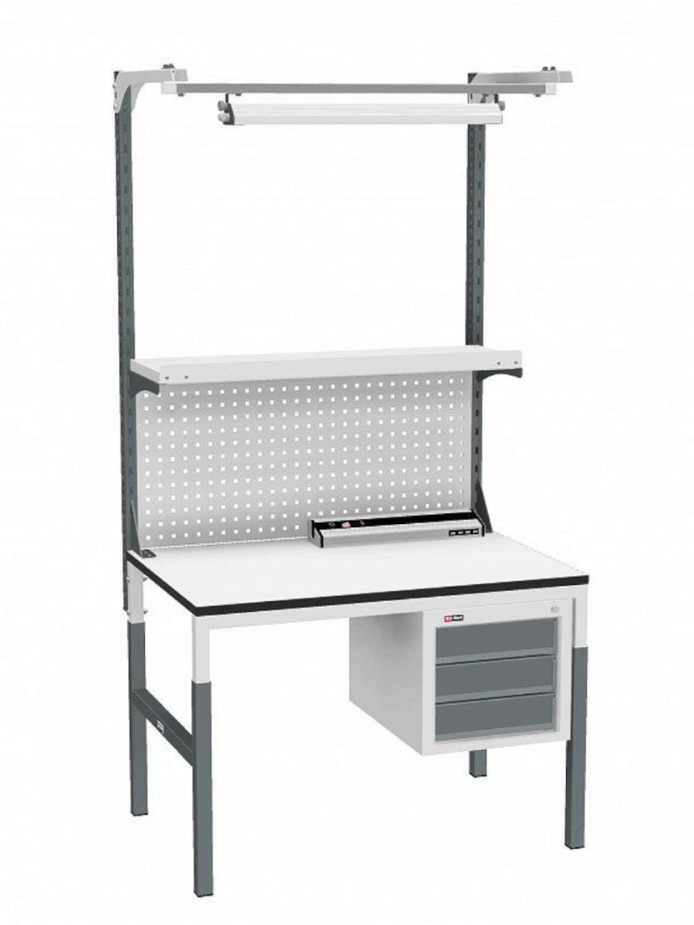 Стол монтажный ДиКом СР-М-100-05 ESD Пластик купить в Волгограде Стол монтажный ДиКом СР-М-100-05 ESD Пластик купить в Волгограде