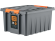 Контейнер особопрочный Rox Box PRO 36 (500х390х250 мм с крышкой и клипсами, антрацит) купить в Волгограде