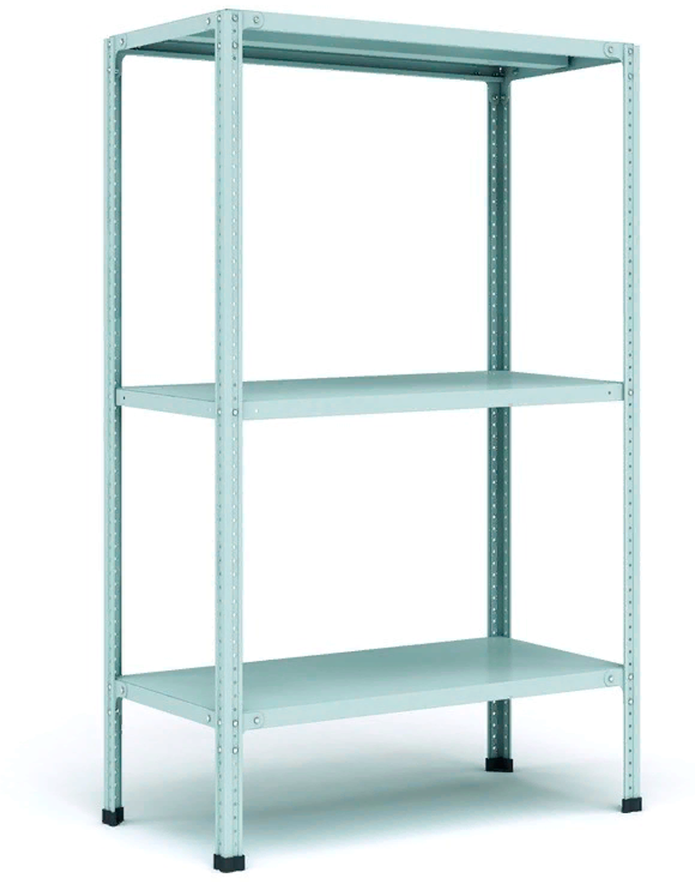 Стеллаж металлический Титан МС-500 1800х1200х300 3 полки купить в Волгограде Стеллаж металлический Титан МС-500 1800х1200х300 3 полки купить в Волгограде