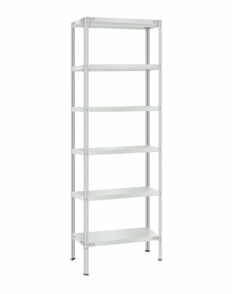 Стеллаж металлический Титан МС-500 2400х700х300 6 полок купить в Волгограде Стеллаж металлический Титан МС-500 2400х700х300 6 полок купить в Волгограде