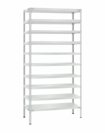 Стеллаж металлический Титан МС-500 3000х1000х500 10 полок