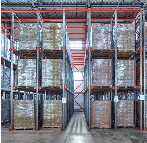 Стеллаж набивной паллетный (3000х1580х1800 мм), 1 линия, 2 яруса купить в Волгограде Стеллаж набивной паллетный (3000х1580х1800 мм), 1 линия, 2 яруса купить в Волгограде