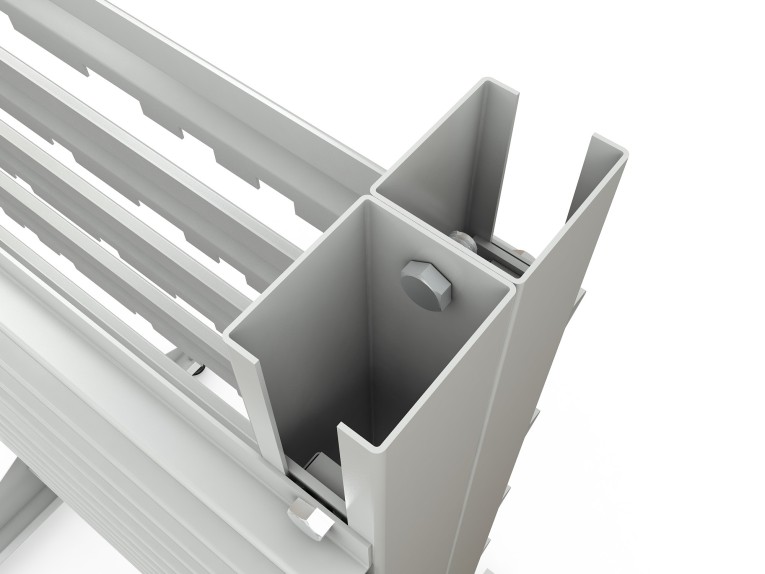 Стеллаж для пластиковых лотков SORTEX односторонний 1800x1000x450.06 купить в Волгограде