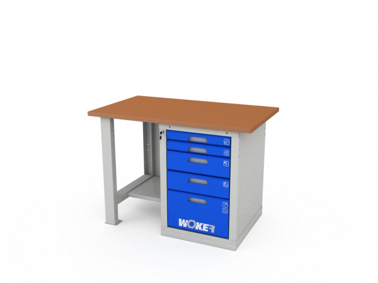 Верстак однотумбовый WOKER PRO 1005.1200 купить в Волгограде Верстак однотумбовый WOKER PRO 1005.1200 купить в Волгограде