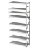 Дополнительная секция MS Profi 2500x1200x400 8 полок купить в Волгограде