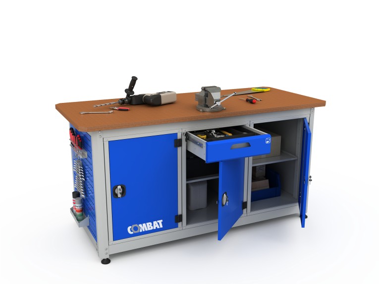 Верстак трехтумбовый COMBAT 3121.1830 купить в Волгограде Верстак трехтумбовый COMBAT 3121.1830 купить в Волгограде
