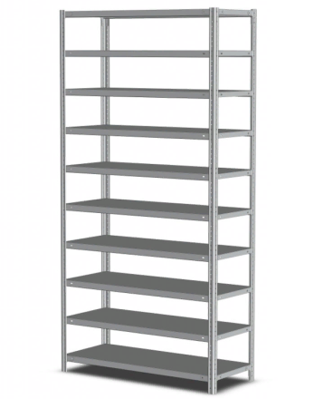Стеллаж MS Standart 1850х1000х300 10 полок купить в Волгограде