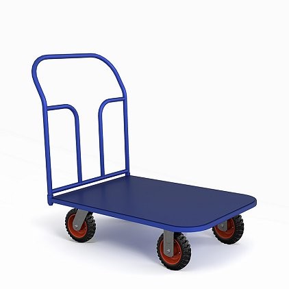 Тележка платформенная ТП 6 (г/п 550 кг, 1200x800 мм, колеса литая протекторная резина 200 мм) купить в Волгограде Тележка платформенная ТП 6 (г/п 550 кг, 1200x800 мм, колеса литая протекторная резина 200 мм) купить в Волгограде