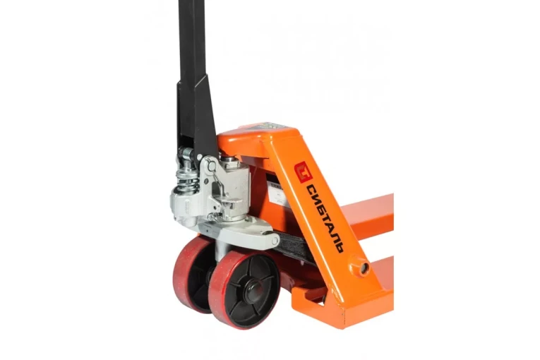 Гидравлическая тележка (рокла) ACR, 2,5 т, Вилы: 1150 Х 550, СибТаль, полиуретановые колеса купить в Волгограде