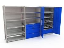 Система хранения оснастки к станкам с ЧПУ MODUL XL 3х2000 №3 Система хранения оснастки к станкам с ЧПУ MODUL XL 3х2000 №3