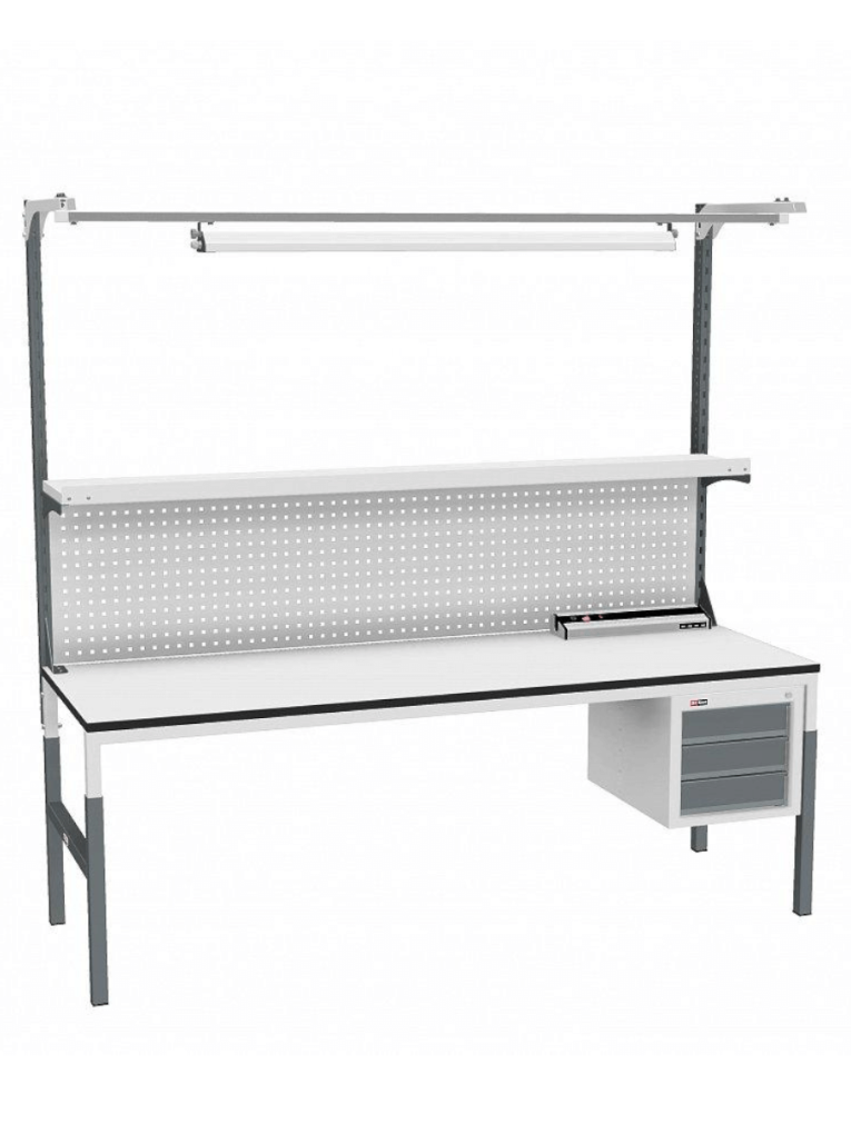 Стол монтажный ДиКом СР-М-200/90-05 ESD Пластик купить в Волгограде Стол монтажный ДиКом СР-М-200/90-05 ESD Пластик купить в Волгограде