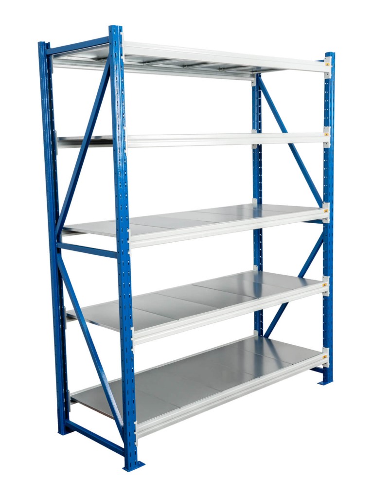 Стеллаж стационарный БиКом СТ-4 300x150x90 5 полок купить в Волгограде Стеллаж стационарный БиКом СТ-4 300x150x90 5 полок купить в Волгограде