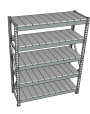 Стеллаж грузовой СГР 3000x900x400 5 полок (металл) Стеллаж грузовой СГР 3000x900x400 5 полок (металл)
