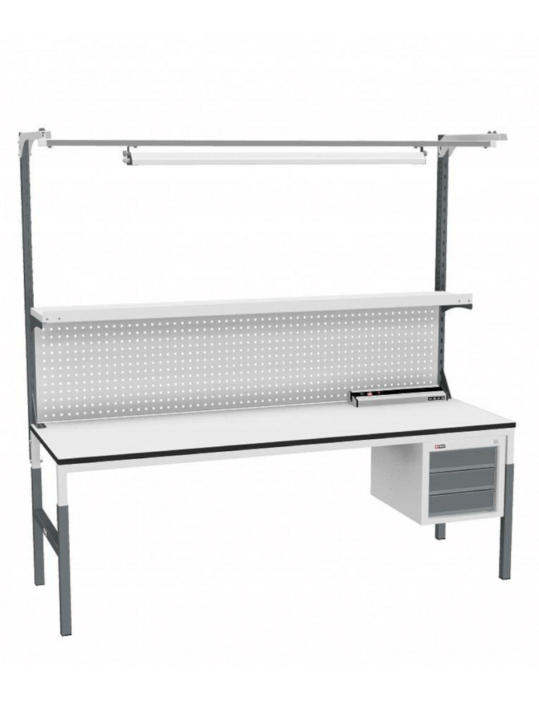 Стол монтажный ДиКом СР-М-200-05 ESD Пластик купить в Волгограде Стол монтажный ДиКом СР-М-200-05 ESD Пластик купить в Волгограде