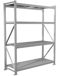 Стеллаж MS Profi 3000х1200х500 4 полки Стеллаж MS Profi 3000х1200х500 4 полки