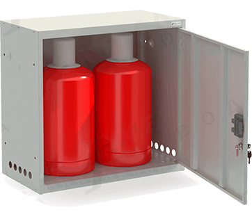 Шкаф для газовых баллонов ШГР 27-2 (27л) купить в Волгограде Шкаф для газовых баллонов ШГР 27-2 (27л) купить в Волгограде