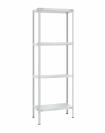 Стеллаж металлический Титан МС-500 2400х700х500 4 полки Стеллаж металлический Титан МС-500 2400х700х500 4 полки