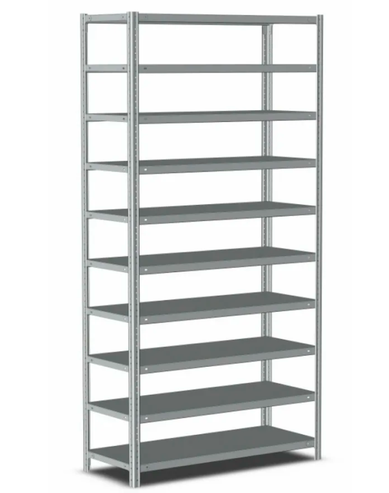 Стеллаж металлический Титан МС-500 1000х1000х600 10 полок купить в Волгограде Стеллаж металлический Титан МС-500 1000х1000х600 10 полок купить в Волгограде